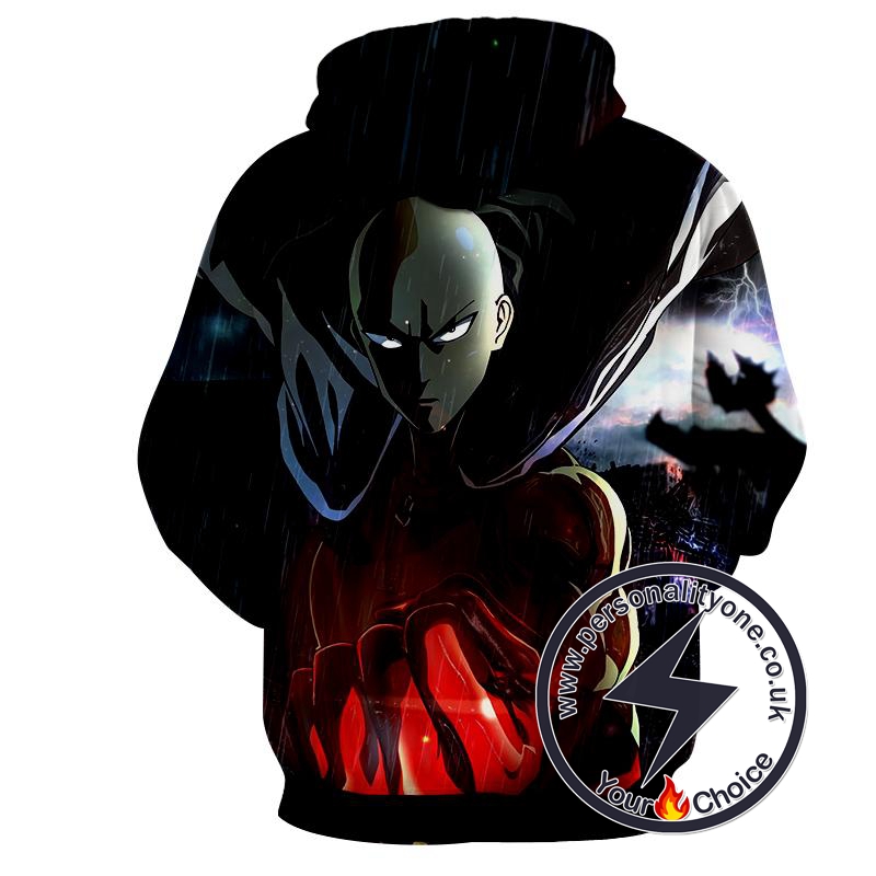 One Punch Man - Saitama 3D - Hoodies